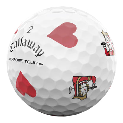 Callaway Chrome Soft TruVis Golf Balls | Suits Edition