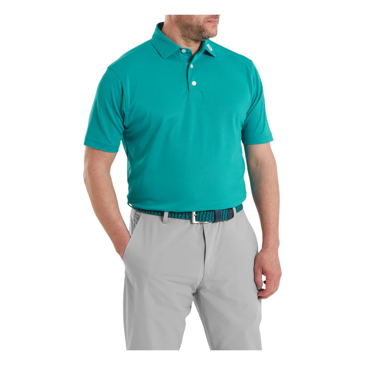 FootJoy Stretch Pique Solid Golf Polo Shirt 39342