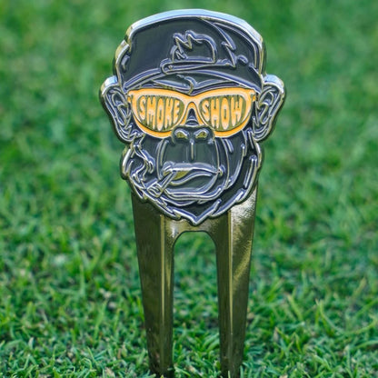 Skins Golf Smoke Show Black Divot Tool