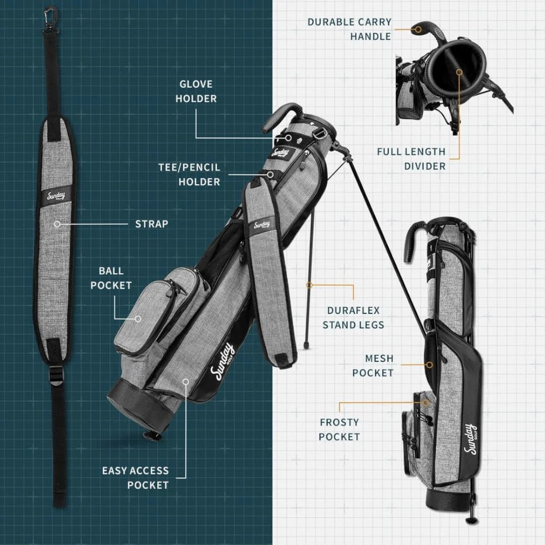 Sunday Loma Pencil Golf Stand Bag BAG103