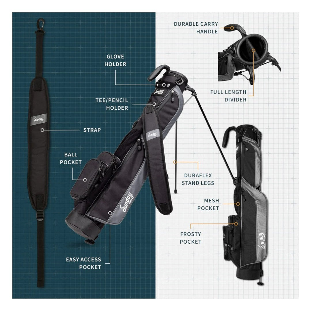 Sunday Loma Pencil Golf Stand Bag BAG101