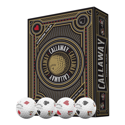 Callaway Chrome Soft TruVis Golf Balls | Suits Edition