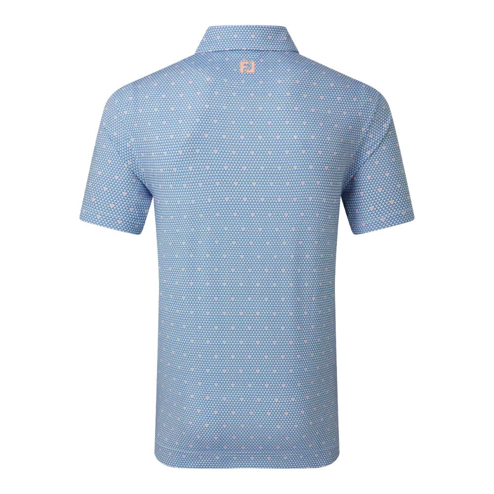 Footjoy Order Geometric Lisle Polo Shirt 40930    