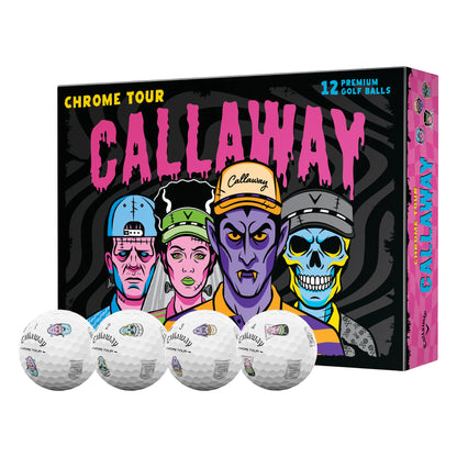 Callaway Chrome Tour TruVis Halloween Golf Balls