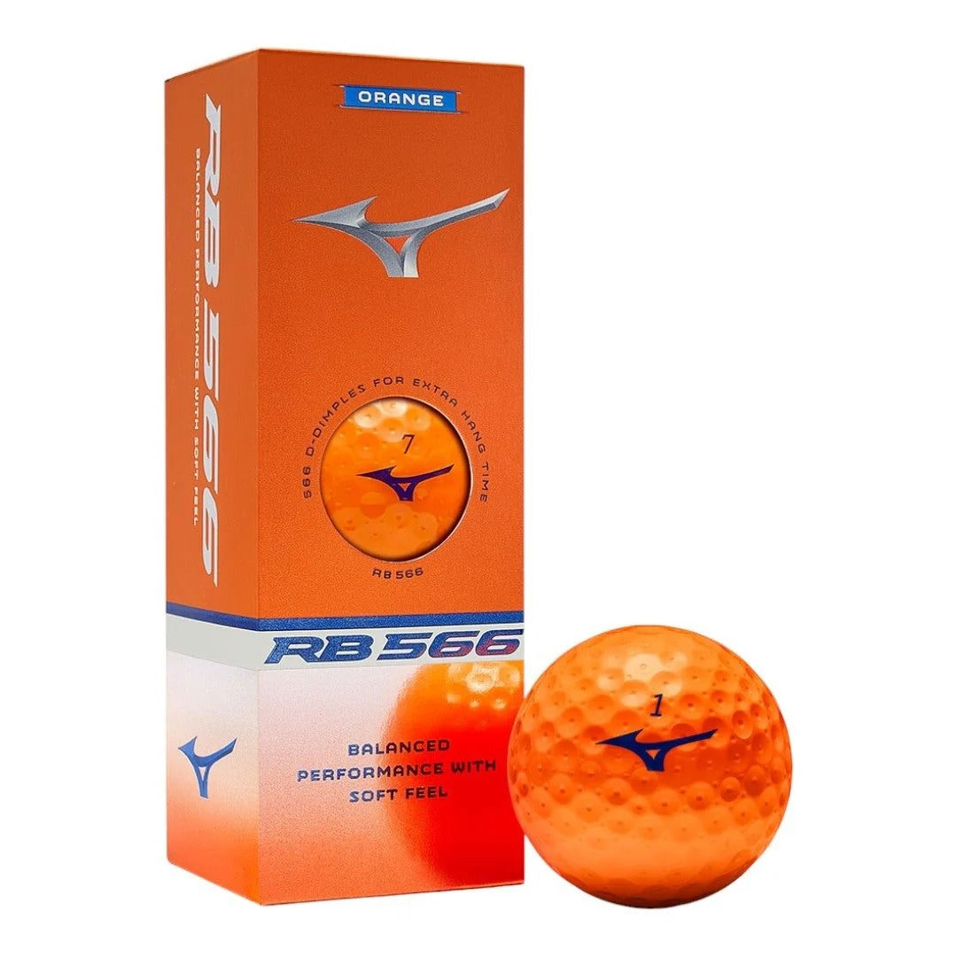 Mizuno RB566 Orange Golf Balls | Double Dozen