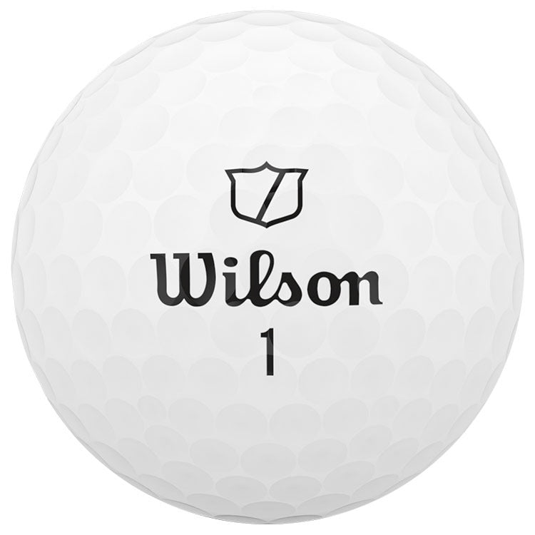 Wilson 2026 Staff Model White Golf Balls | Double Dozen