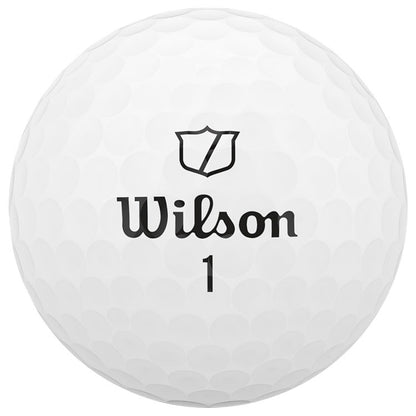 Wilson 2026 Staff Model White Golf Balls | Double Dozen