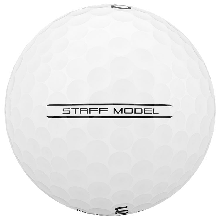 Wilson 2026 Staff Model White Golf Balls | Double Dozen