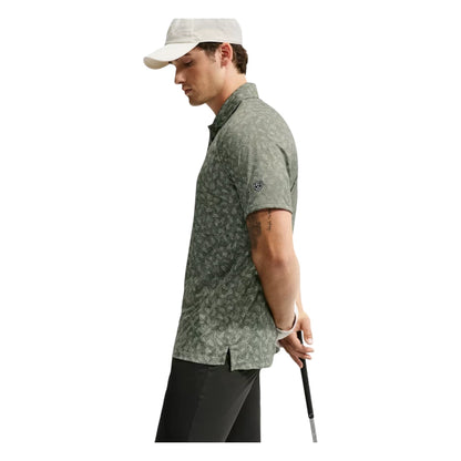 Nike Par Dri-FIT Grass Print Golf Polo Shirt IO0734