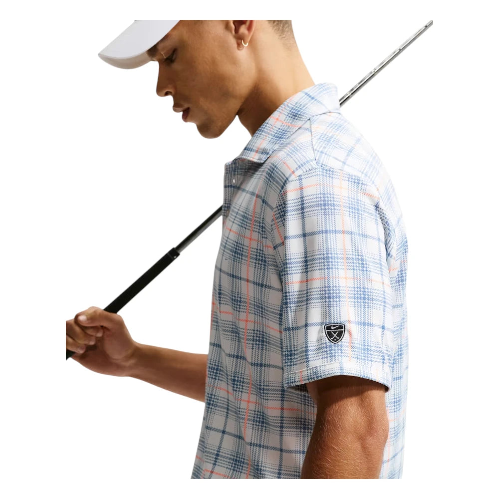 Nike Dri-Fit Par 5 Tartan Golf Polo Shirt II0786