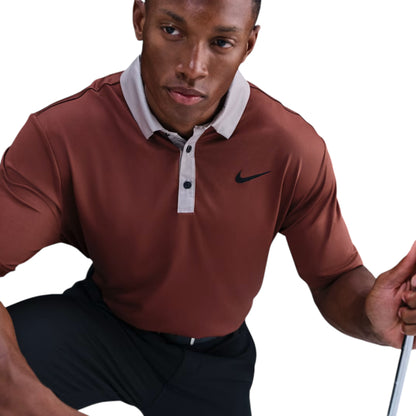 Nike Dri-Fit Tour Contrast Golf Polo Shirt FZ7501