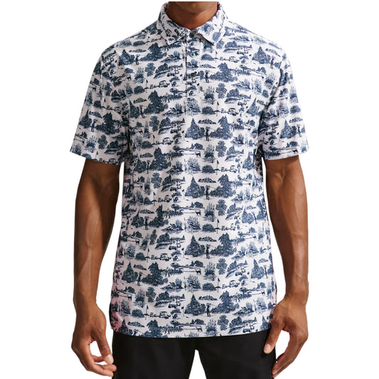 Nike Tailored Toile Golf Polo Shirt IO2167
