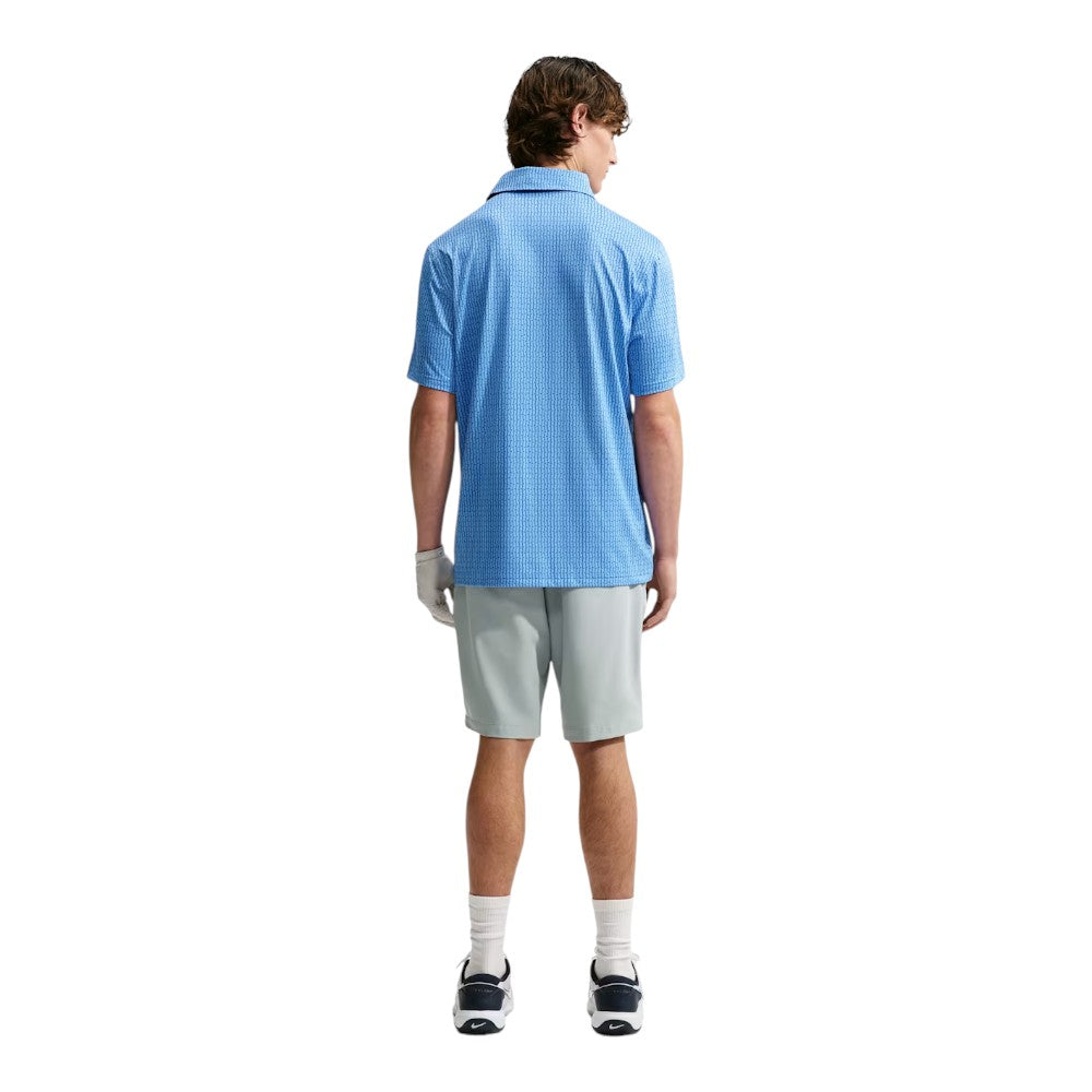 Nike Dri-Fit Velocity Vertical Print Golf Polo Shirt IO0697