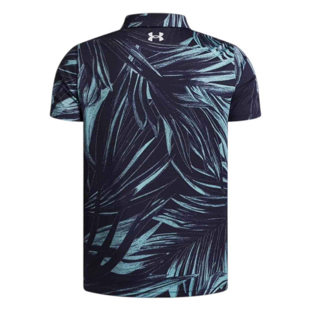 Junior Under Armour Matchplay Printed Golf Polo Shirt 6009817