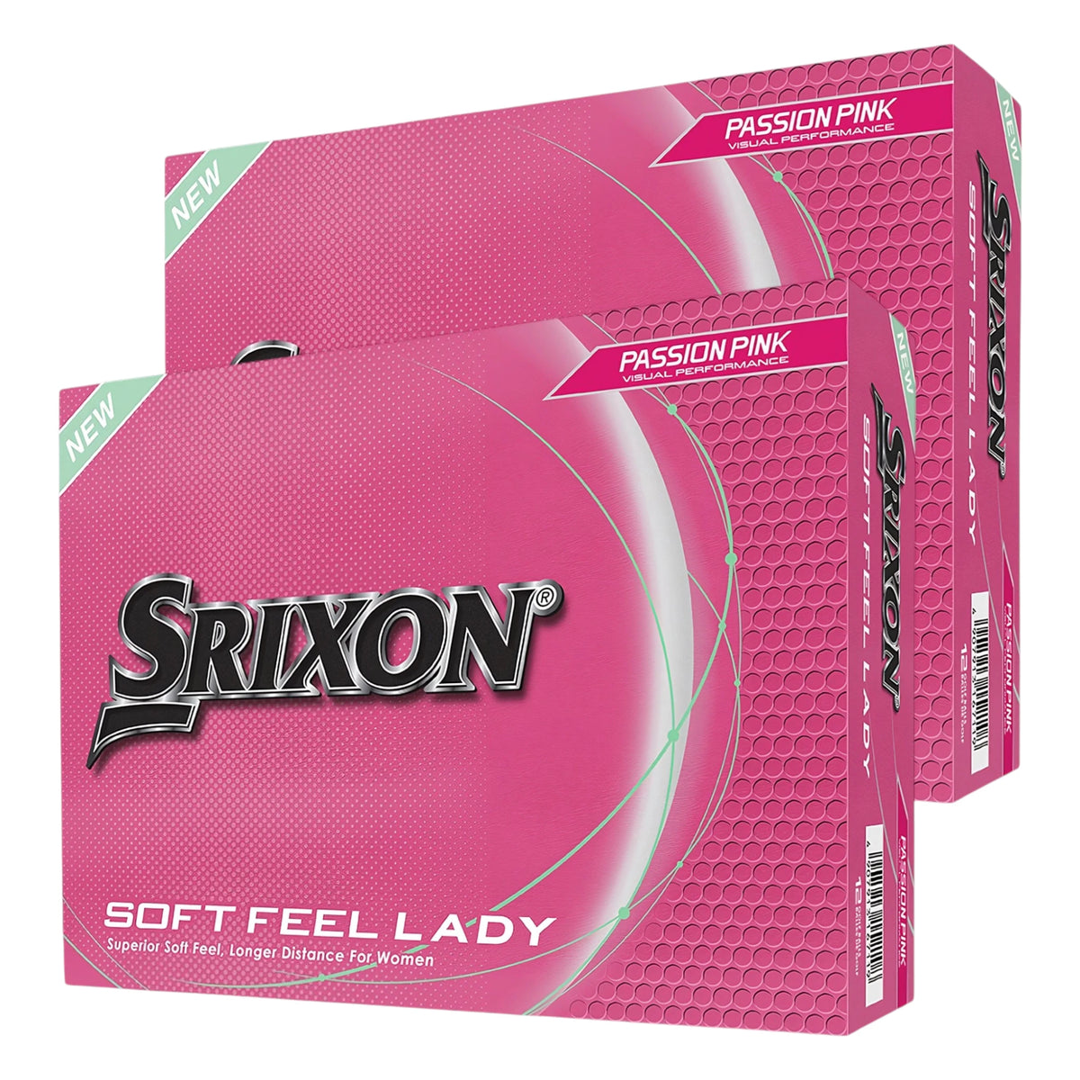 Srixon Soft Feel Lady Double Dozen Golf Balls | FREE Personalisation