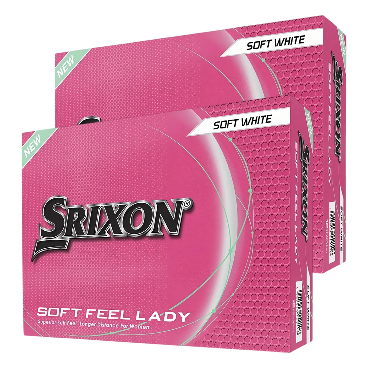 Srixon Soft Feel Lady Double Dozen Golf Balls | FREE Personalisation