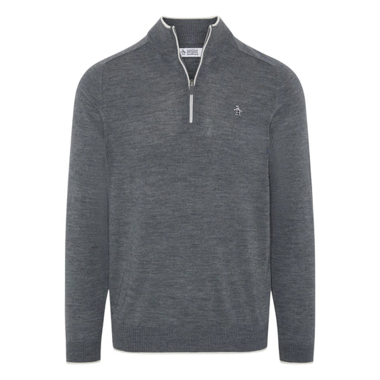 Original Penguin Heritage Mock Neck Golf Sweater OGGFG025