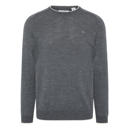 Original Penguin Heritage Crew Neck Golf Sweater OGGFG026
