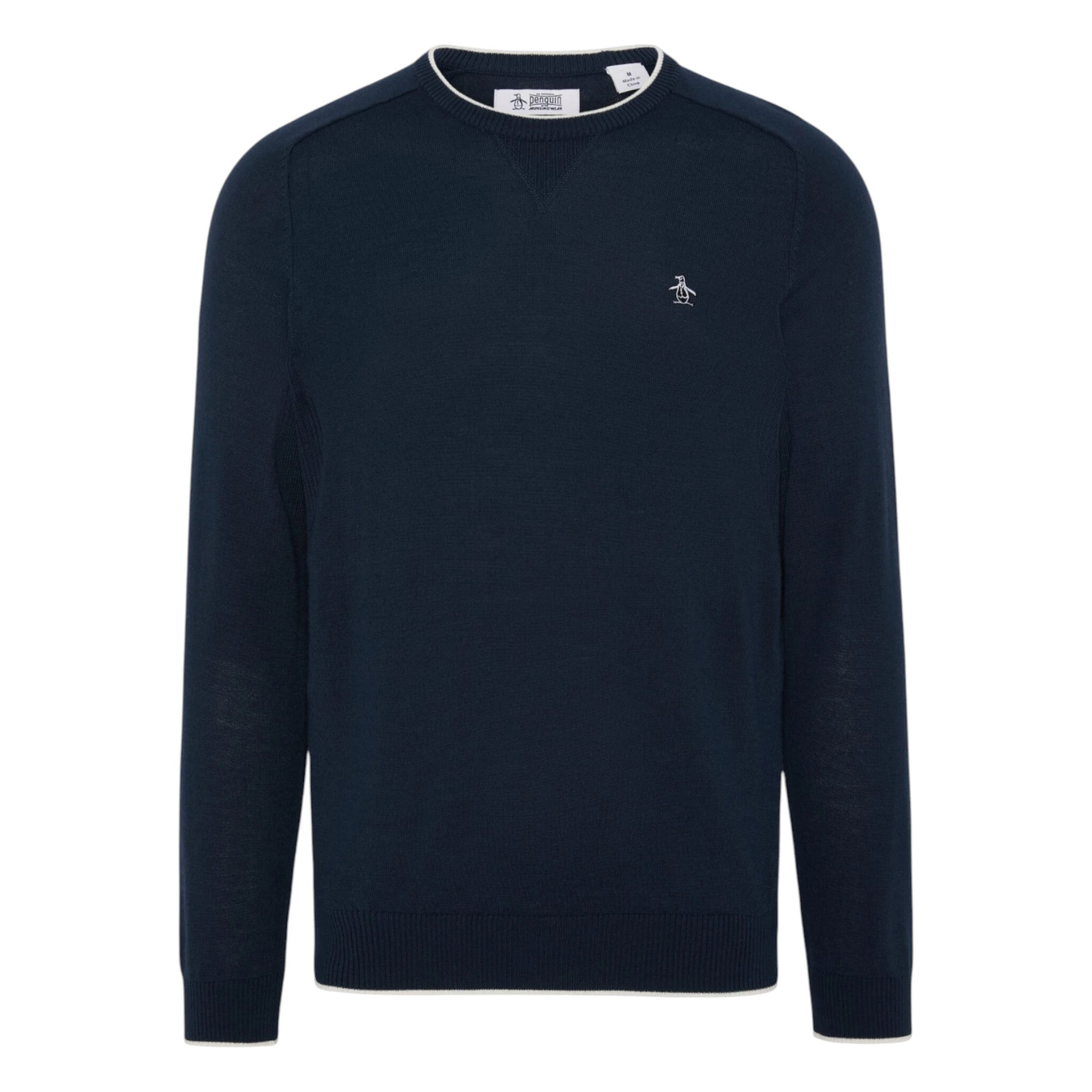 Original Penguin Heritage Crew Neck Golf Sweater OGGFG026