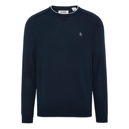 Original Penguin Heritage Crew Neck Golf Sweater OGGFG026