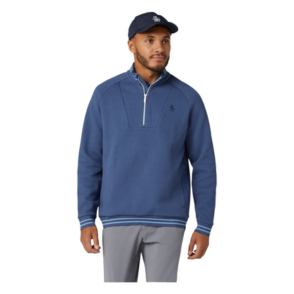 Original Penguin Midweight Mixed Media Golf 1/4 Zip OGKFF007