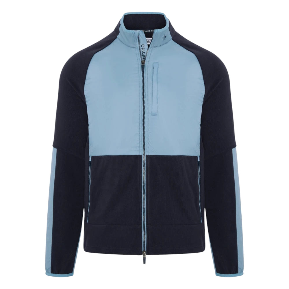 Original Penguin Midweight Mixed Media Golf Jacket OGKFG027