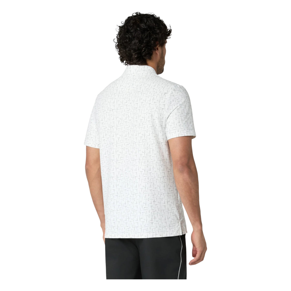Original Penguin Flag Print Golf Polo Shirt OGKFG031