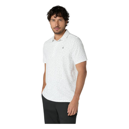 Original Penguin Flag Print Golf Polo Shirt OGKFG031