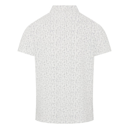 Original Penguin Flag Print Golf Polo Shirt OGKFG031