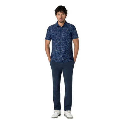 Original Penguin Flag Print Golf Polo Shirt OGKFG031