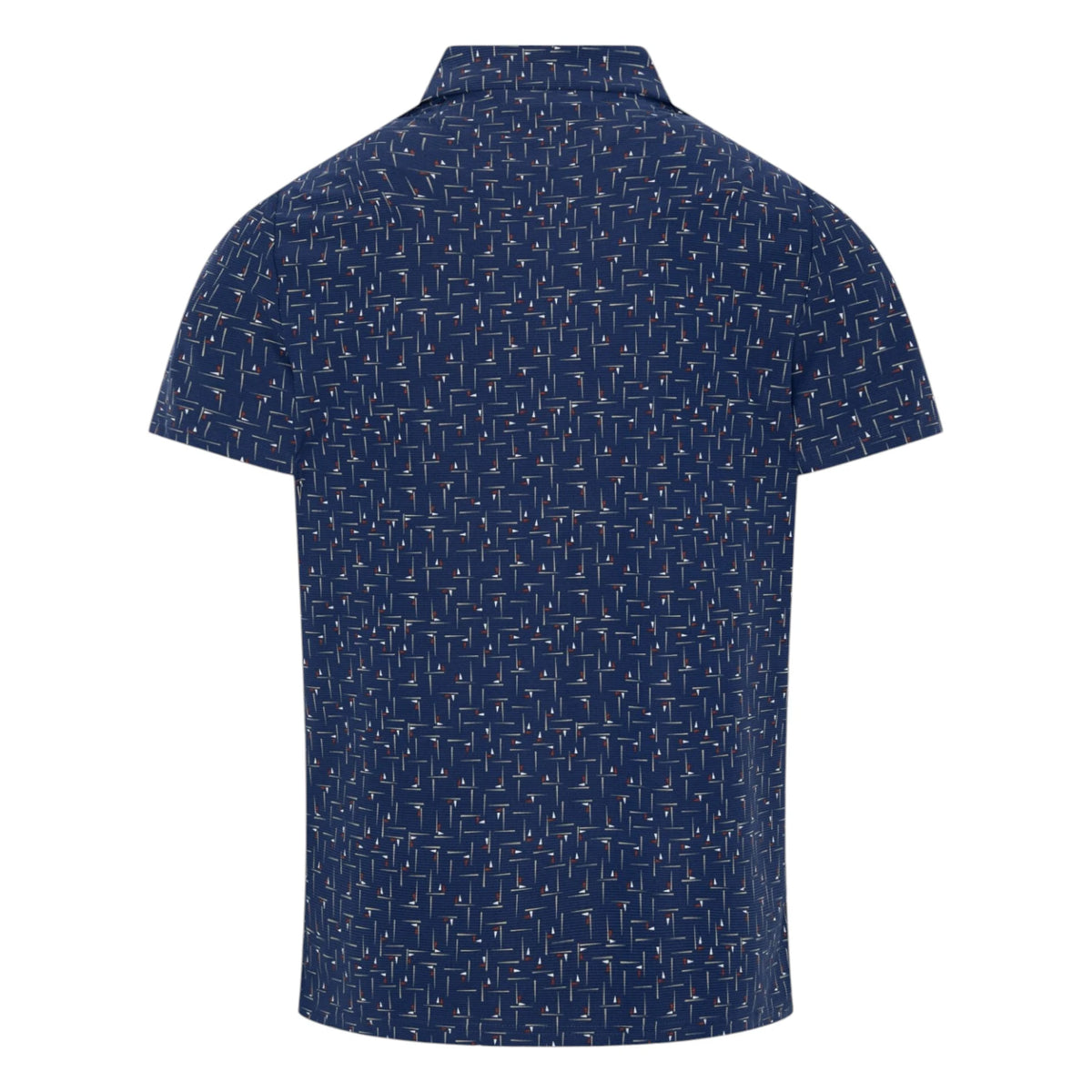 Original Penguin Flag Print Golf Polo Shirt OGKFG031