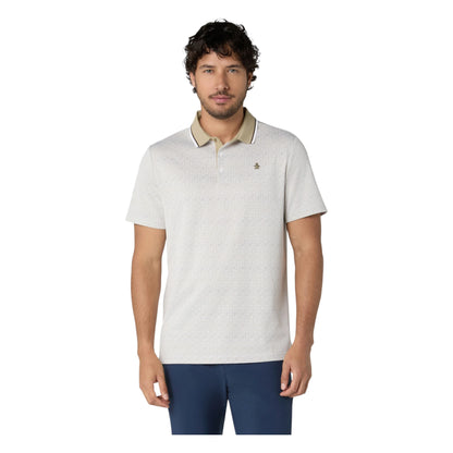 Original Penguin Oxford Jacquard Golf Polo Shirt OGKFG033