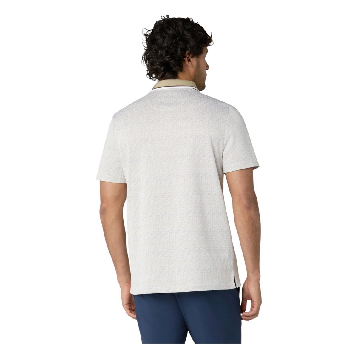 Original Penguin Oxford Jacquard Golf Polo Shirt OGKFG033