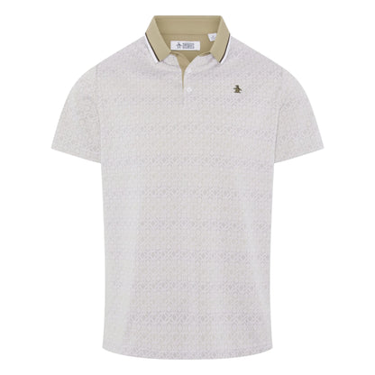 Original Penguin Oxford Jacquard Golf Polo Shirt OGKFG033