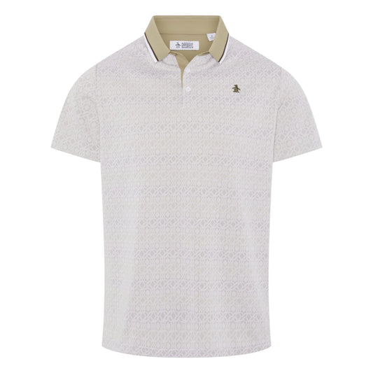 Original Penguin Oxford Jacquard Golf Polo Shirt OGKFG033