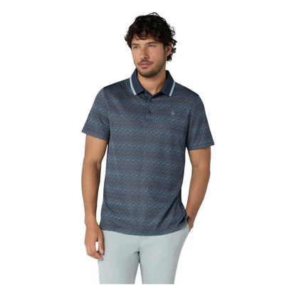 Original Penguin Oxford Jacquard Golf Polo Shirt OGKFG033