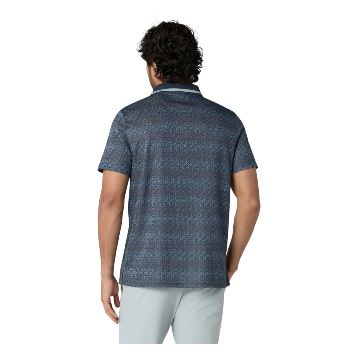 Original Penguin Oxford Jacquard Golf Polo Shirt OGKFG033