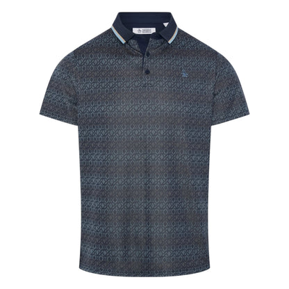 Original Penguin Oxford Jacquard Golf Polo Shirt OGKFG033
