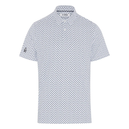 Original Penguin Retro Geo Print Golf Polo Shirt OGKSC0E6