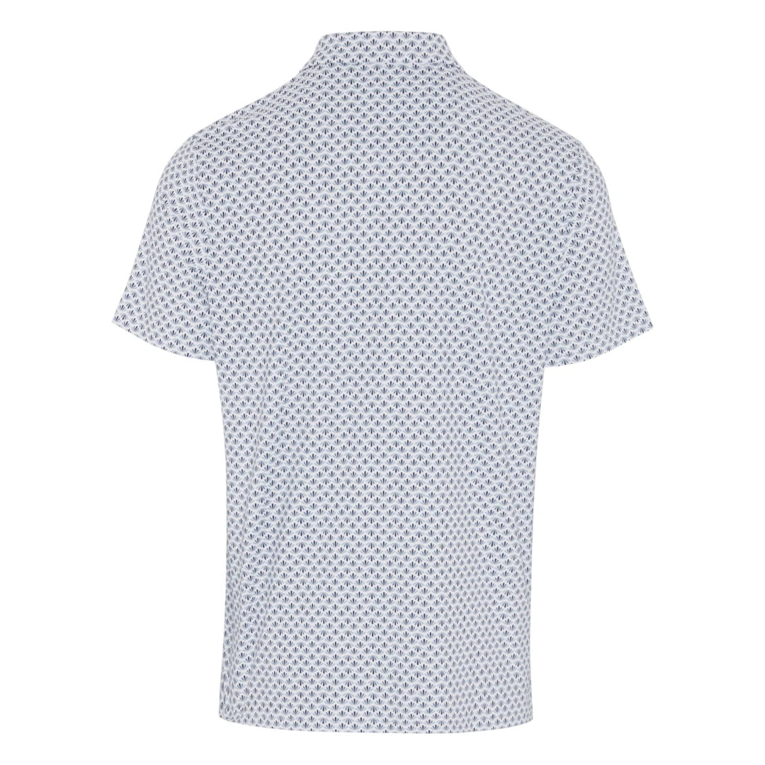 Original Penguin Retro Geo Print Golf Polo Shirt OGKSC0E6