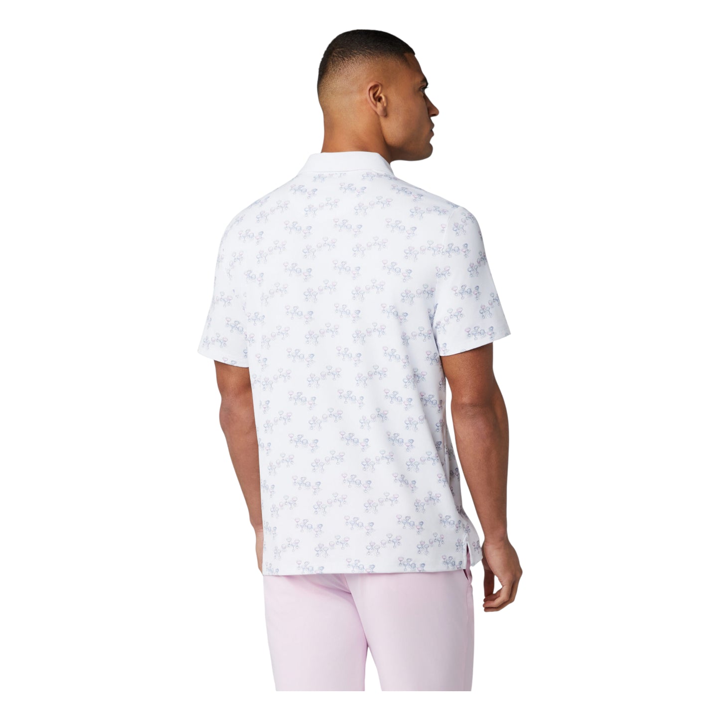 Original Penguin Aerial Cocktail Novelty Golf Polo Shirt OGKSG032