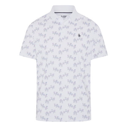 Original Penguin Aerial Cocktail Novelty Golf Polo Shirt OGKSG032