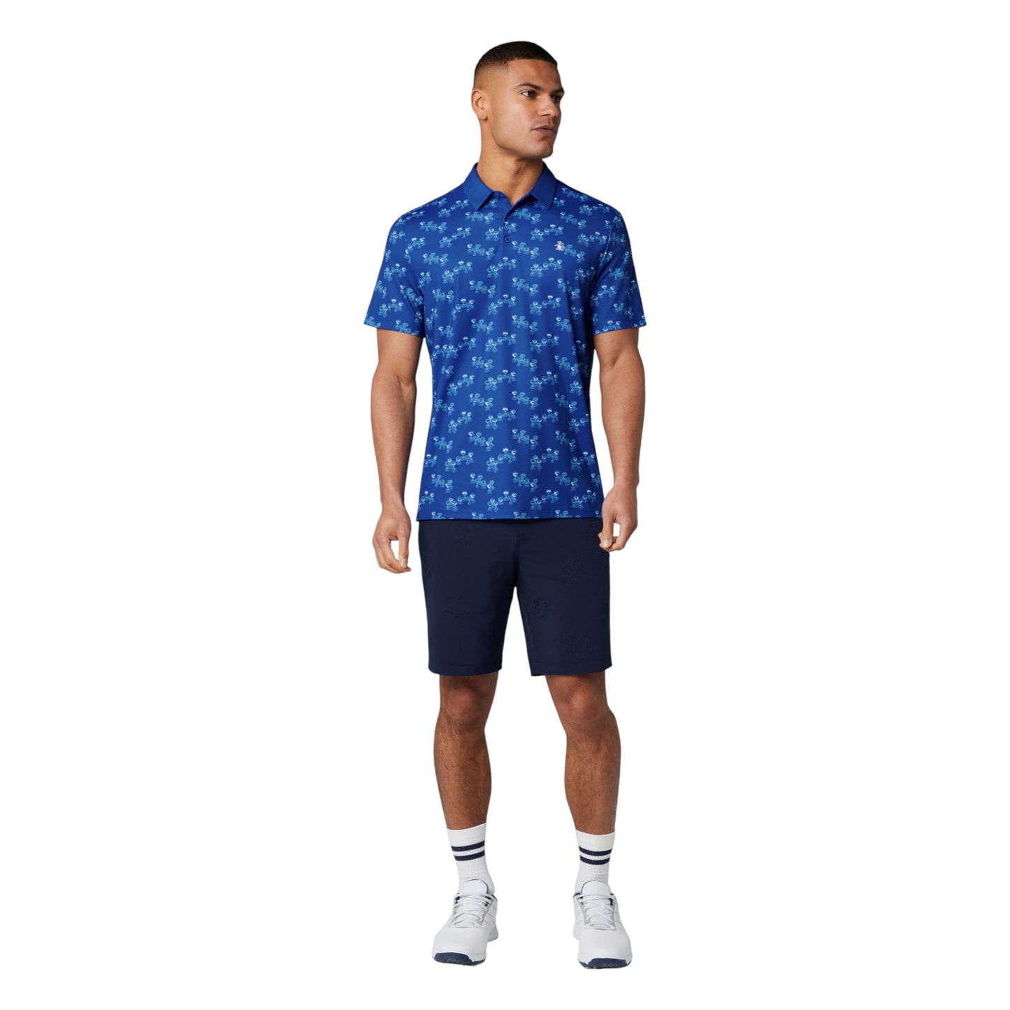 Original Penguin Aerial Cocktail Novelty Golf Polo Shirt OGKSG032