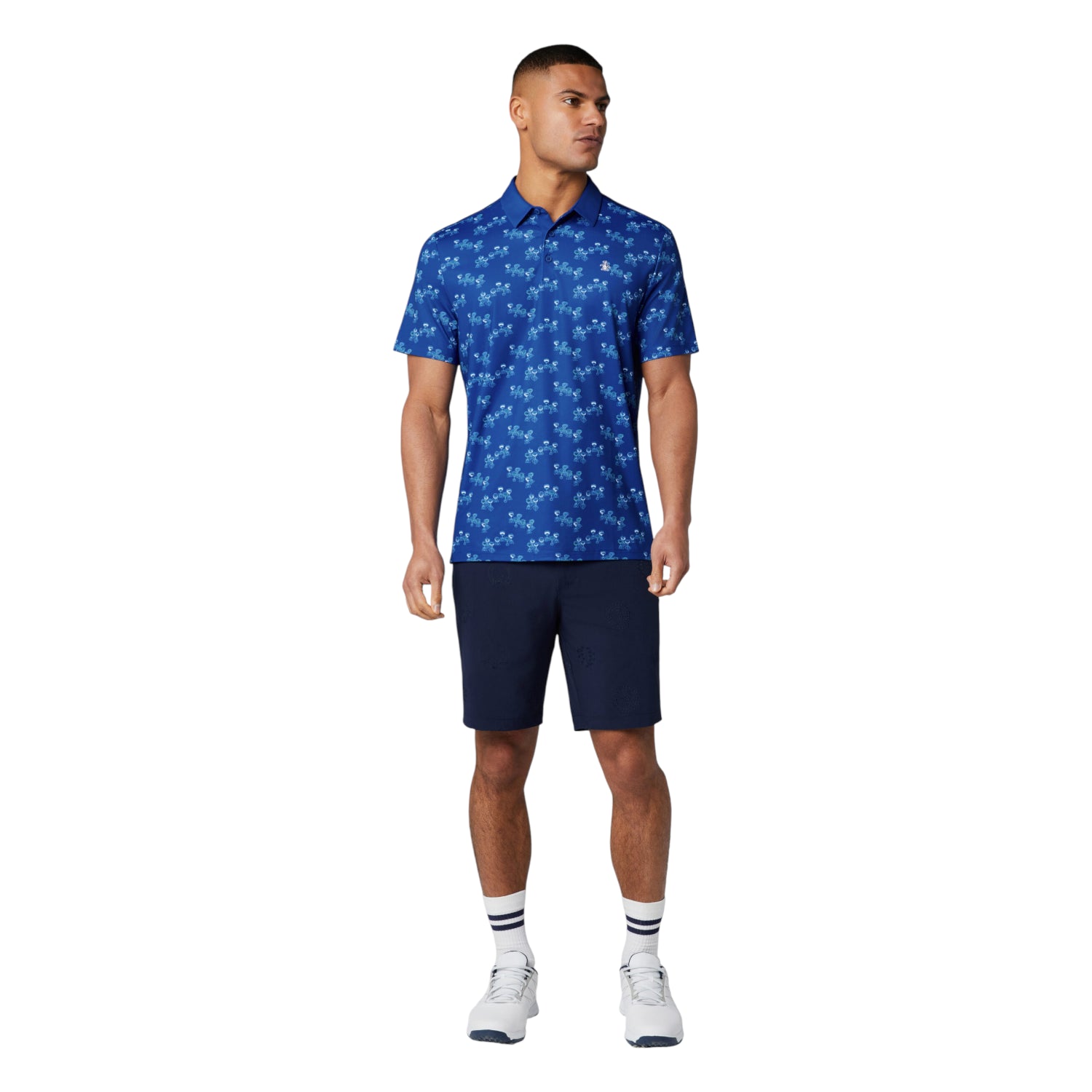 Original Penguin Aerial Cocktail Novelty Golf Polo Shirt OGKSG032