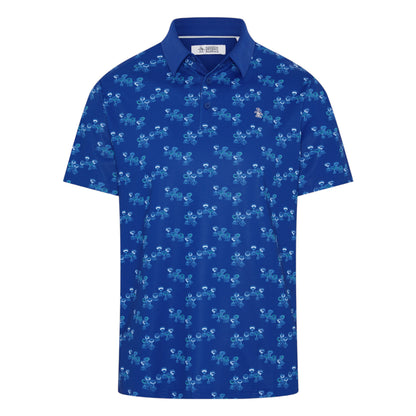 Original Penguin Aerial Cocktail Novelty Golf Polo Shirt OGKSG032