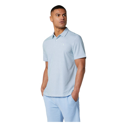 Original Penguin Archives Original Micro GEO Golf Polo Shirt OGKSG033