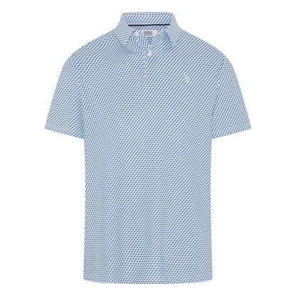 Original Penguin Archives Original Micro GEO Golf Polo Shirt OGKSG033
