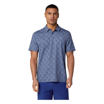 Original Penguin Colour Theory Gingham Golf Polo Shirt OGKSG036