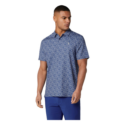 Original Penguin Colour Theory Gingham Golf Polo Shirt OGKSG036