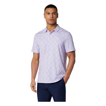 Original Penguin Colour Theory Gingham Golf Polo Shirt OGKSG036